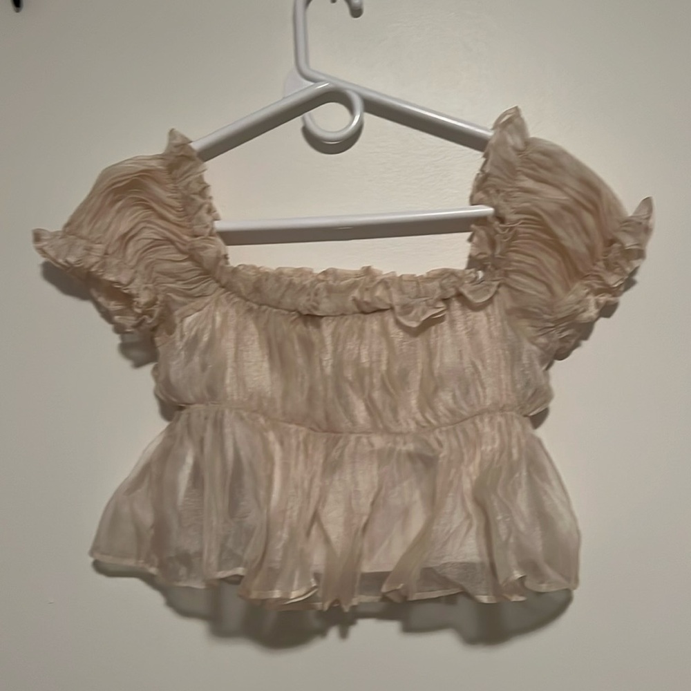 Crop Blouse Top